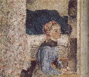 Camille Pissarro farm girl oil painting reproduction
